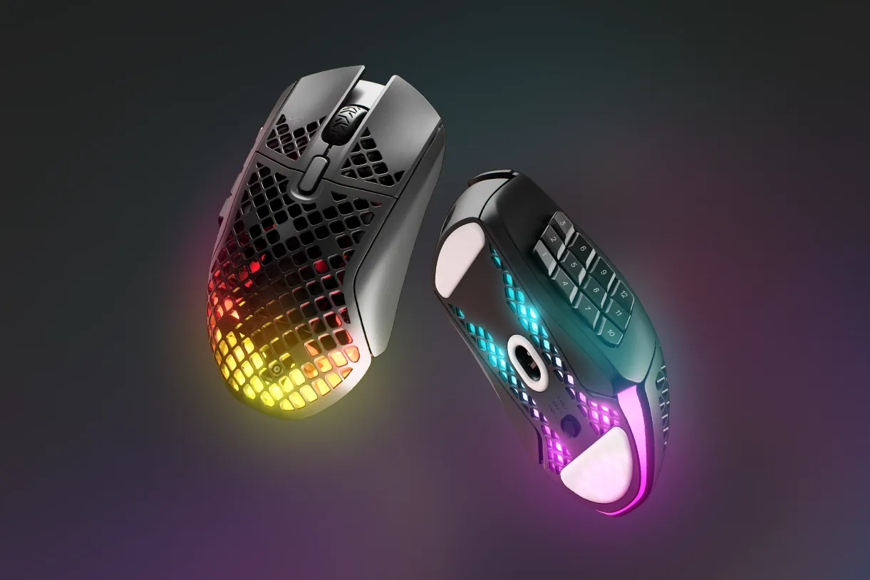 SteelSeries賽睿Aerox 9 無線電競滑鼠