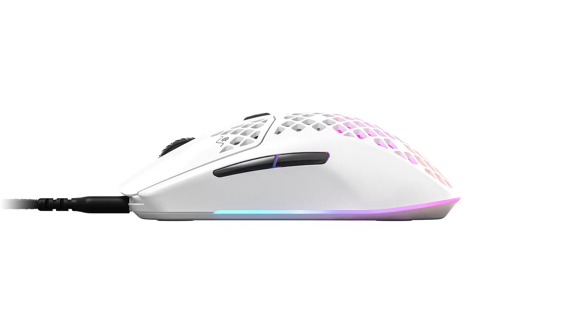 SteelSeries賽睿Aerox 3 Snow有線電競滑鼠