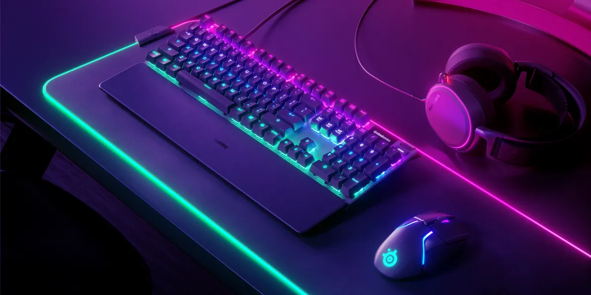 SteelSeries賽睿Apex Pro有線電競鍵盤-英文