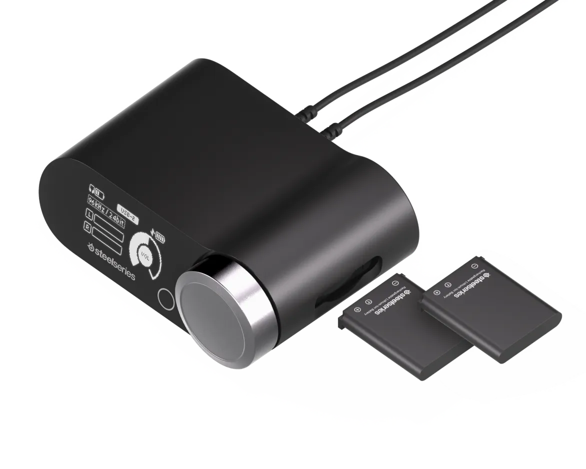 SteelSeries賽睿Arctis Nova Pro無線電競耳機麥克風-白