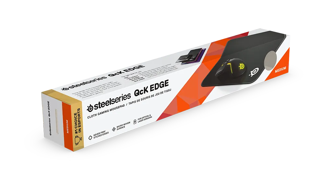 Steel Series賽睿QcK Edge電競鼠墊Medium