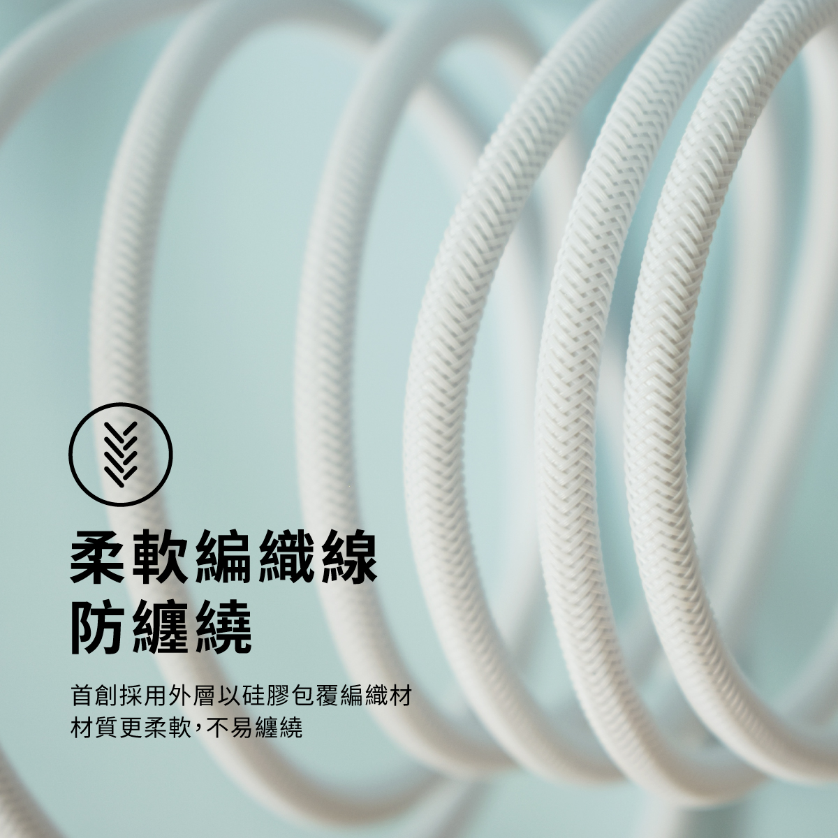 AGM USB-C to USB-C 240W新型專利充電線2.0m-黑