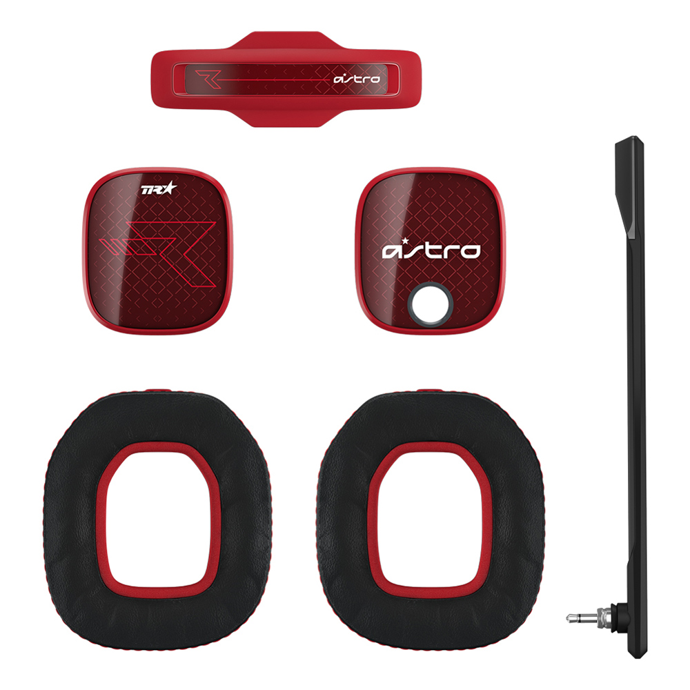 Logitech ASTRO A40 Mod kit 耳機配件組 - 紅