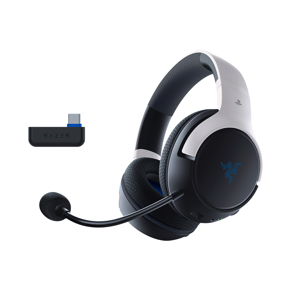 Razer Kaira HyperSpeed 頭戴無線雙模電競耳機 PlayStation™授權版