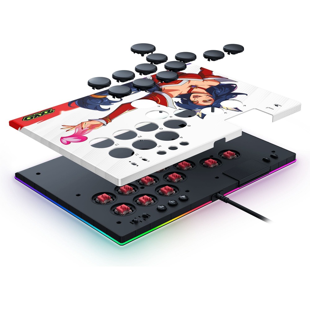 RAZER KITSUNE 電競格鬥搖桿-《英雄聯盟》2XKO 版