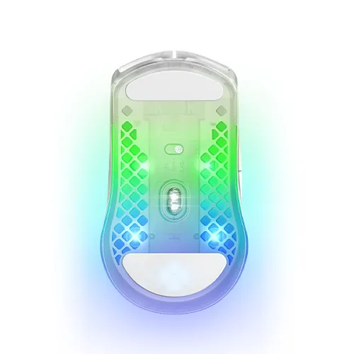 SteelSeries賽睿Aerox 3 Ghost超輕量無線滑鼠