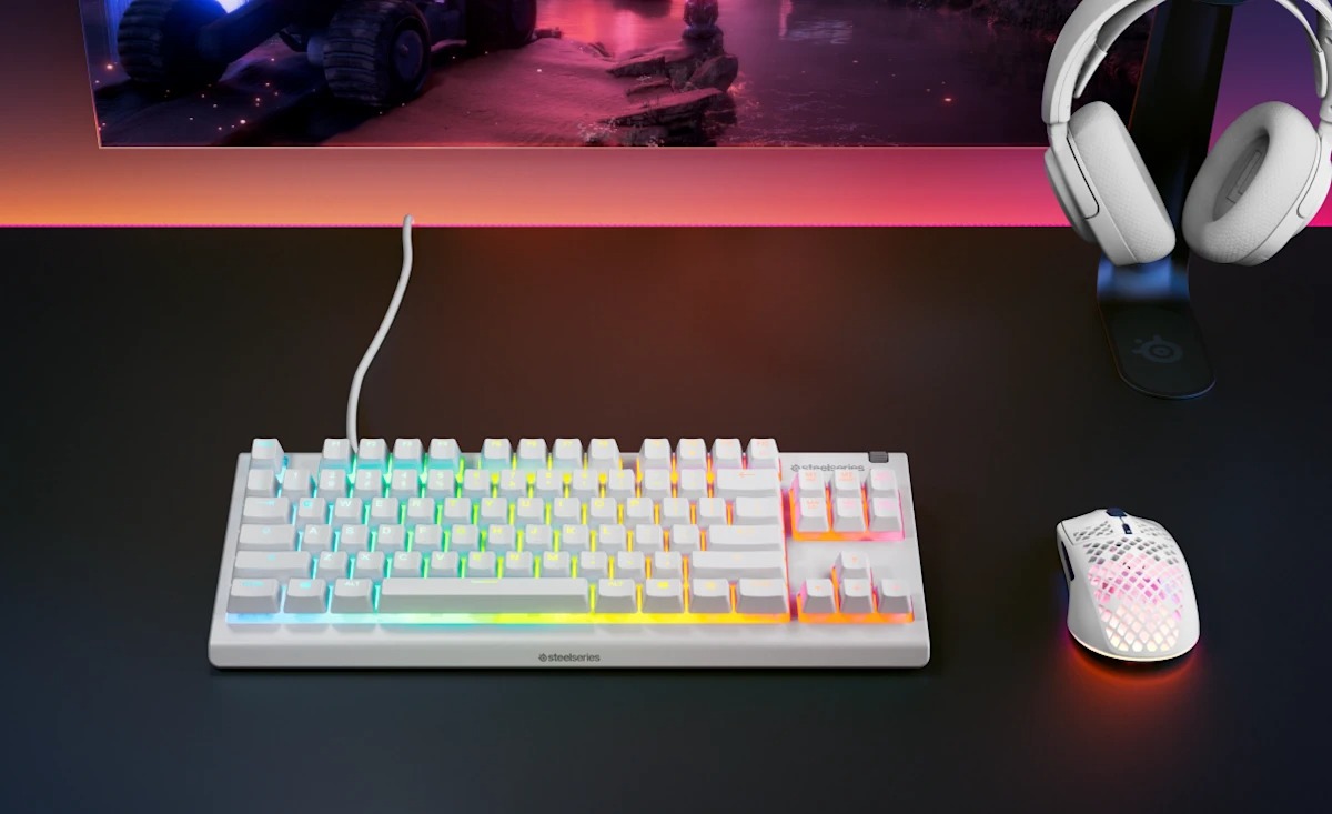 SteelSeries賽睿Apex 3 TKL有線電競鍵盤-英文