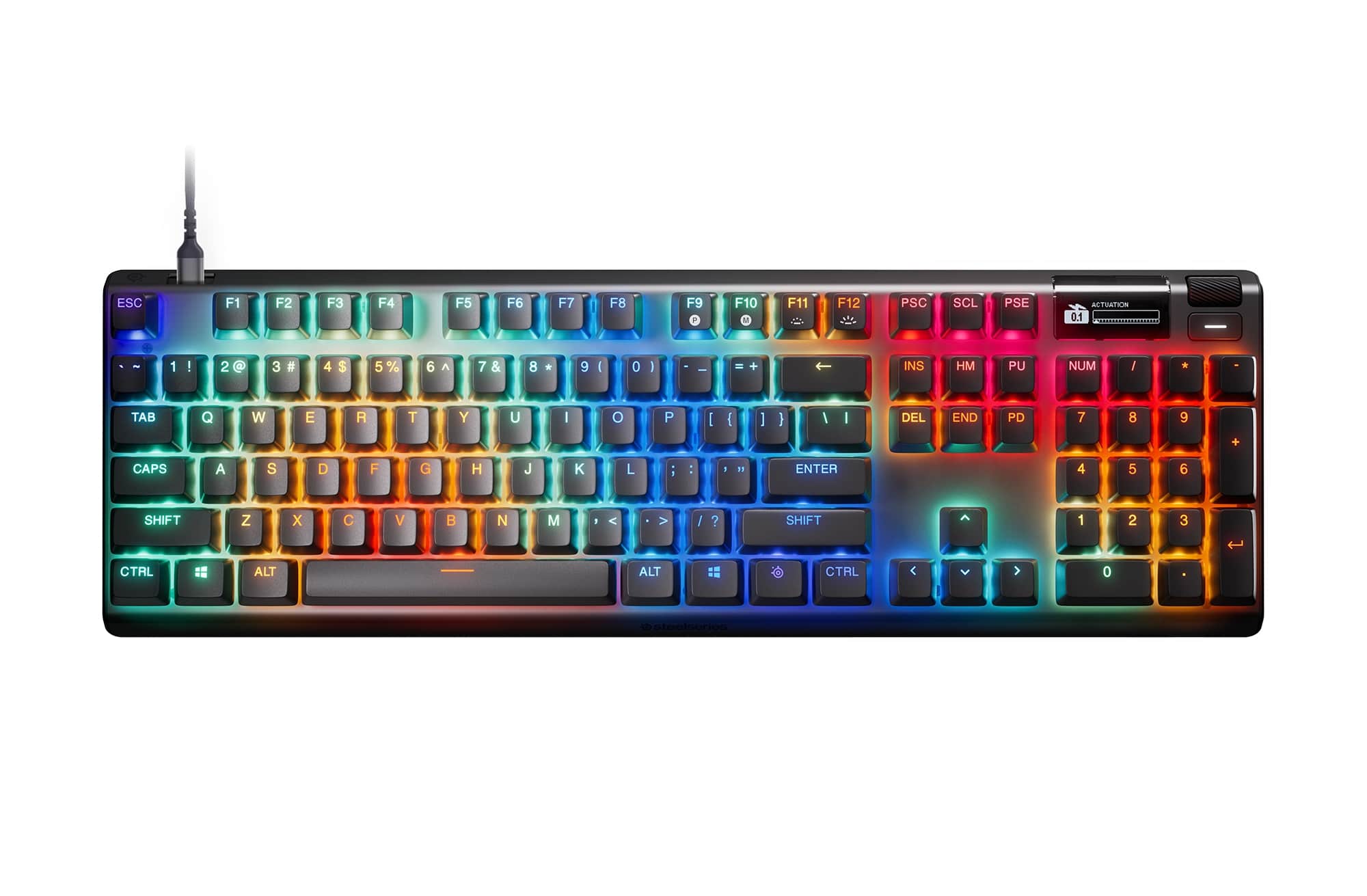 SteelSeries賽睿Apex Pro Gen 3有線電競鍵盤-英文