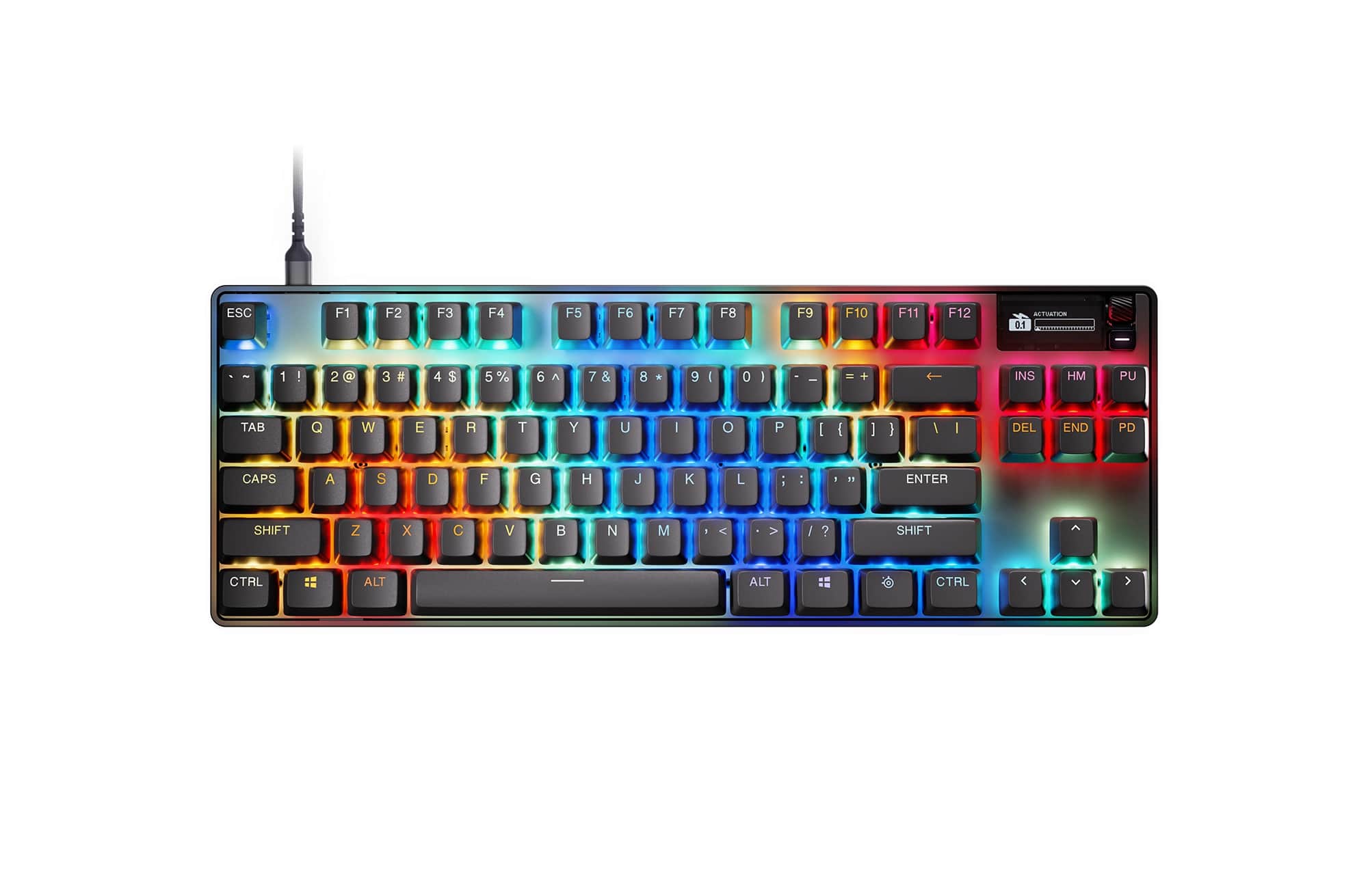 SteelSeries賽睿Apex Pro TKL Gen 3有線電競鍵盤-英文