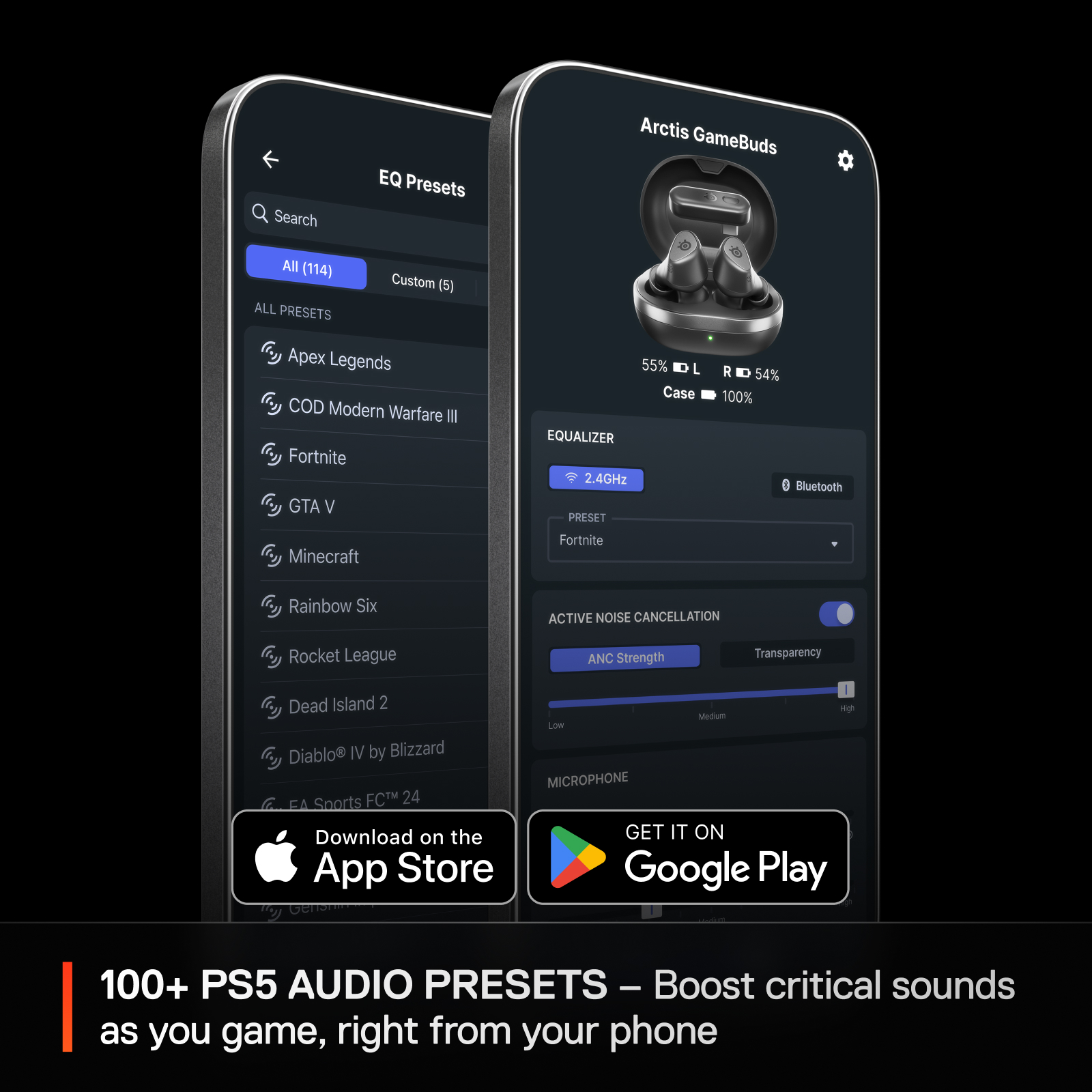 SteelSeries賽睿Arctis GameBuds真無線遊戲耳機