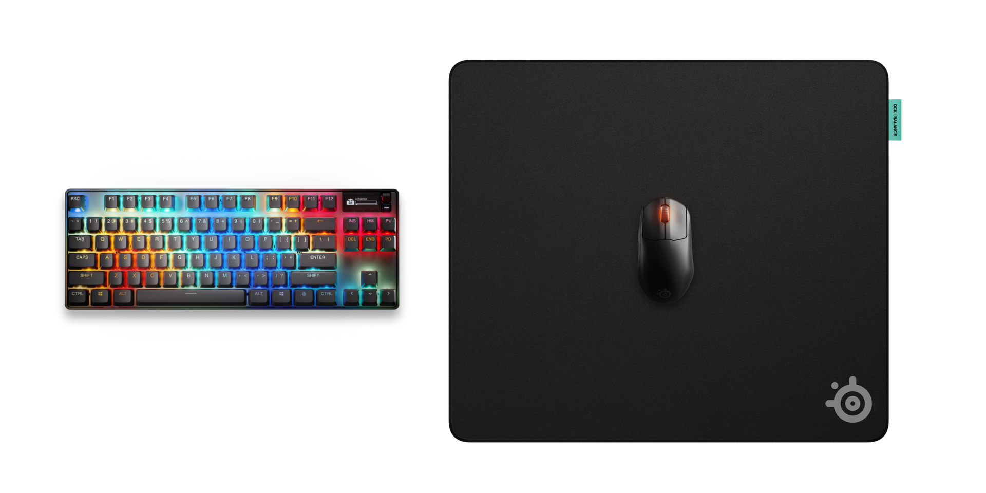 SteelSeries賽睿 QcK Performance滑鼠墊-Balance L