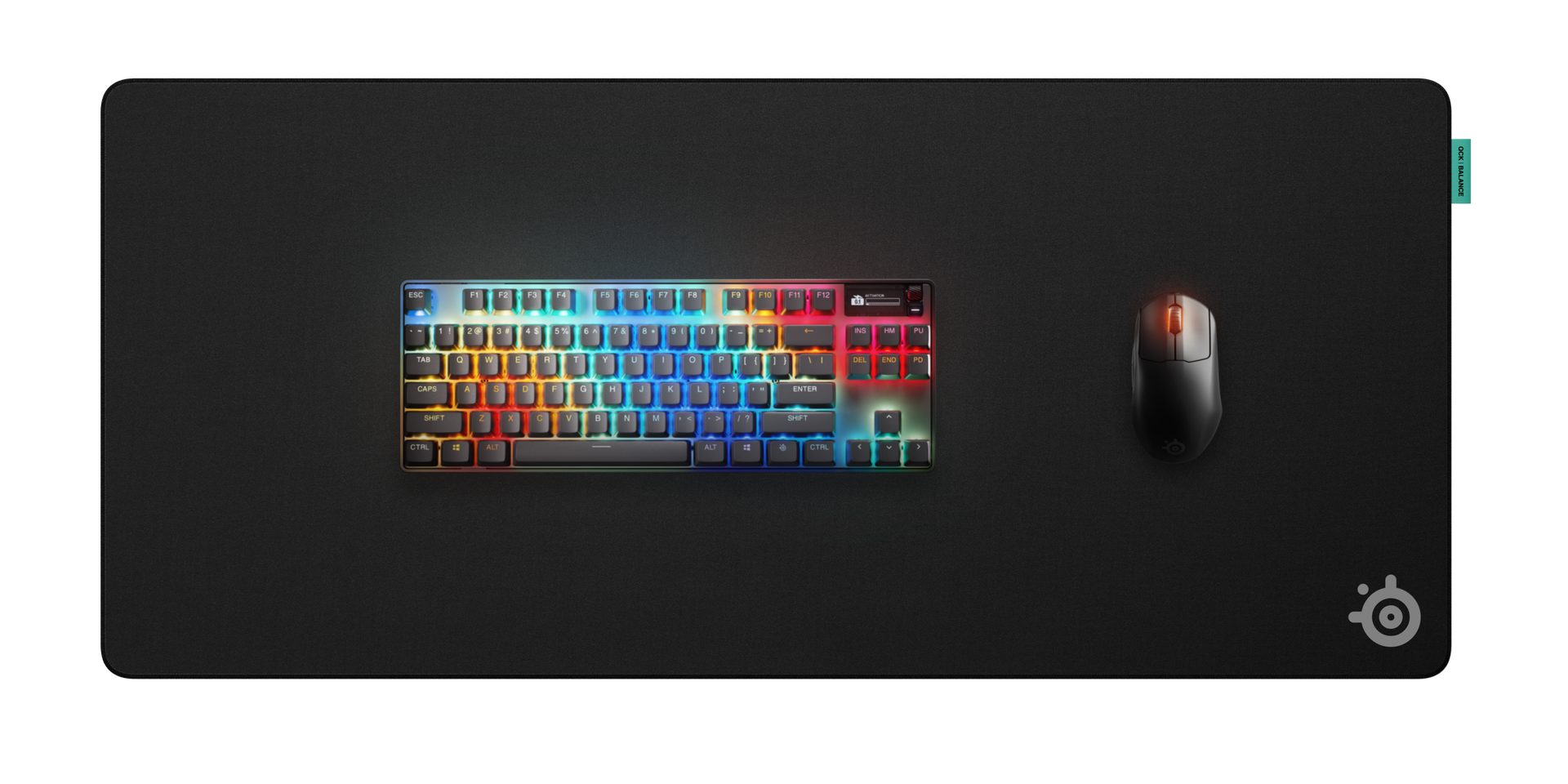 SteelSeries賽睿 QcK Performance滑鼠墊-Balance XL