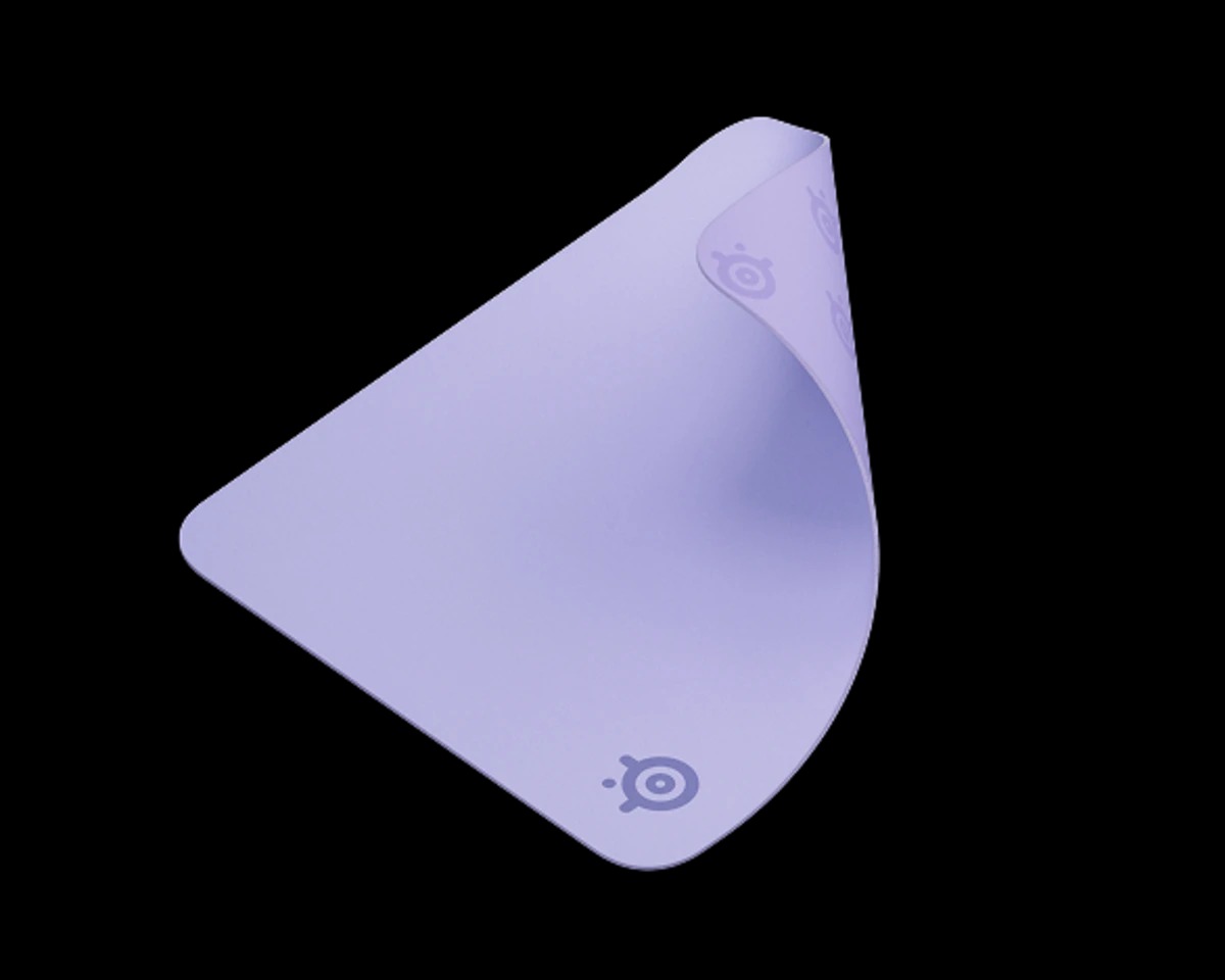 SteelSeries賽睿QcK電競鼠墊Medium-夢澈紫