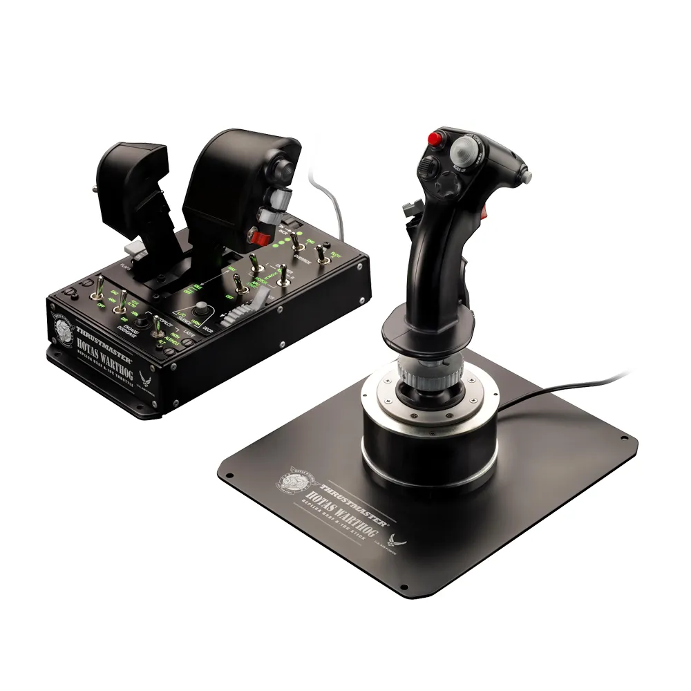 THRUSTMASTER HOTAS WARTHOG 飛行搖桿+油門