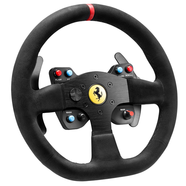 THRUSTMASTER 599XX EVO 30 Wheel Add-On Alcantara Edition 方向盤