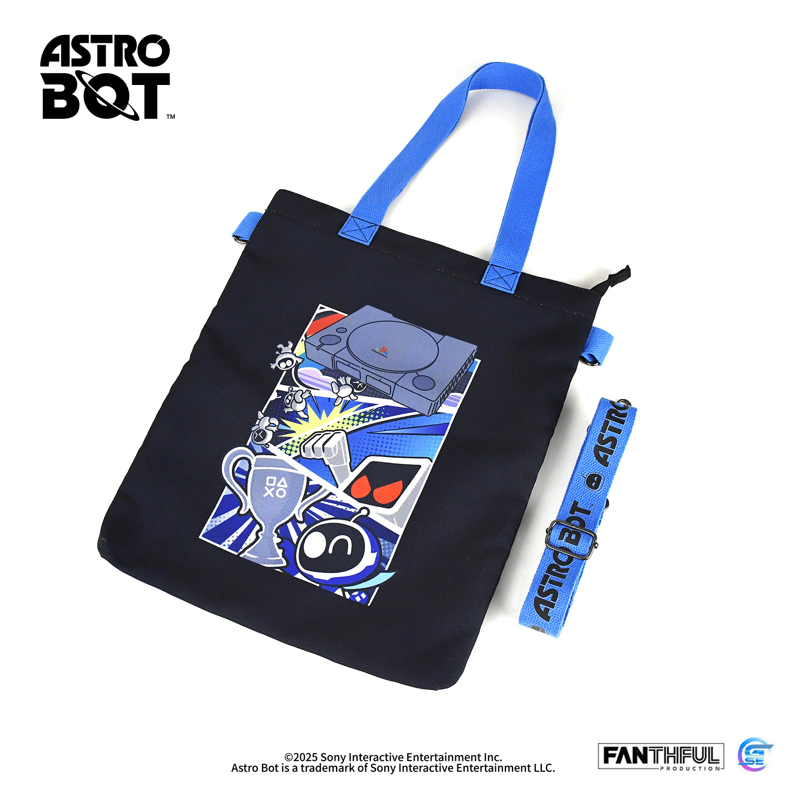 Astro Bot 宇宙機器人 帆布包