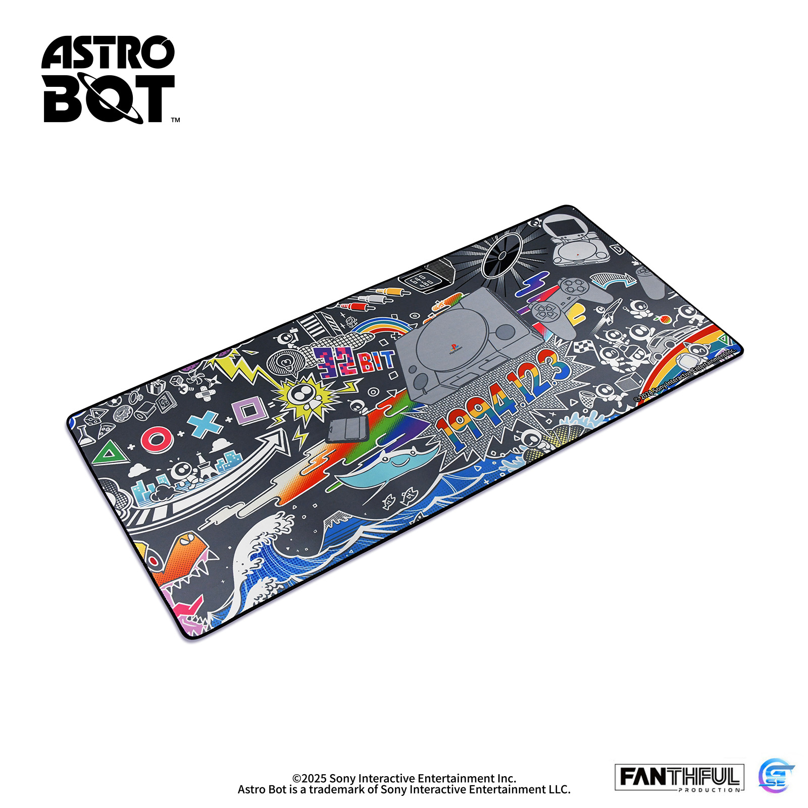 Astro Bot 宇宙機器人 桌墊-PS1版