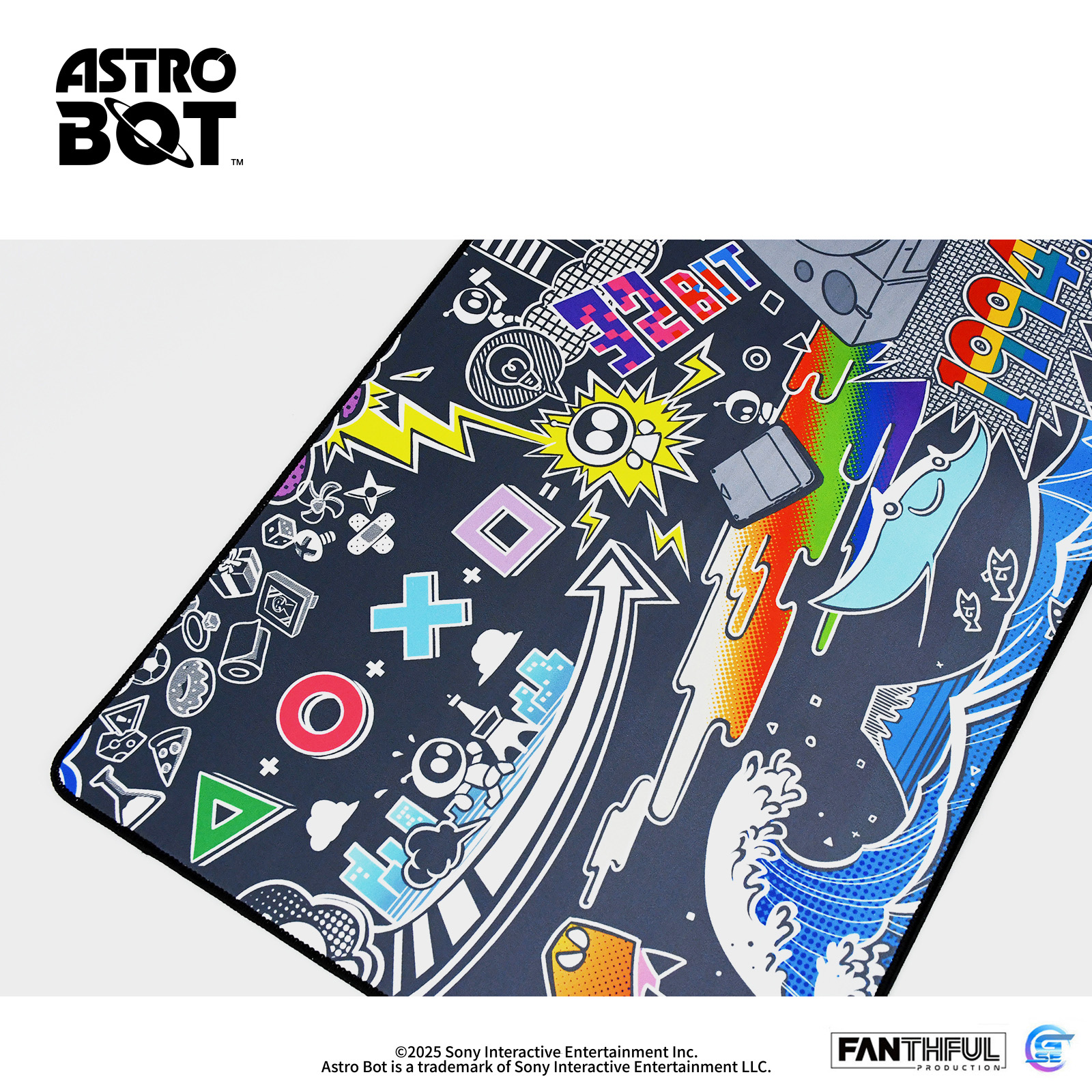 Astro Bot 宇宙機器人 桌墊-PS1版