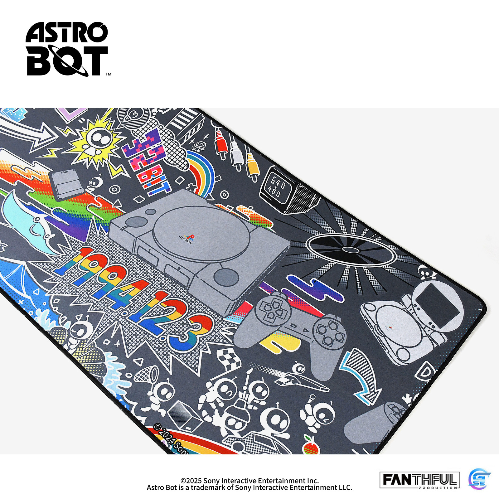 Astro Bot 宇宙機器人 桌墊-PS1版