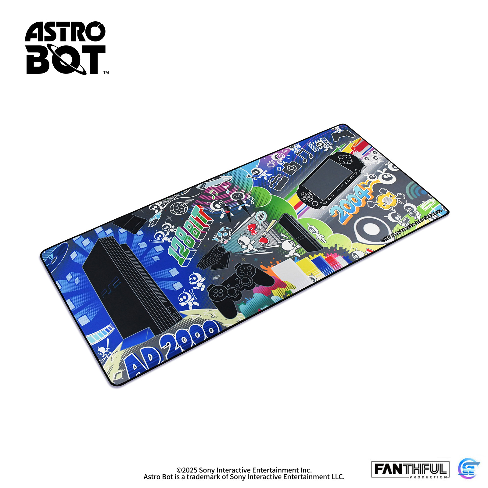 Astro Bot 宇宙機器人 桌墊-PS2版