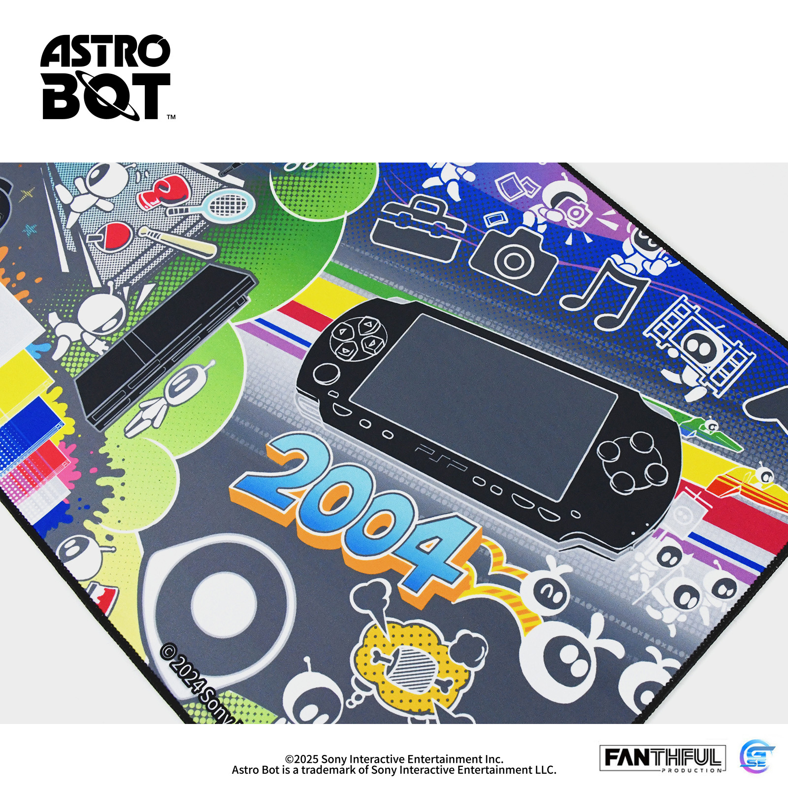 Astro Bot 宇宙機器人 桌墊-PS2版