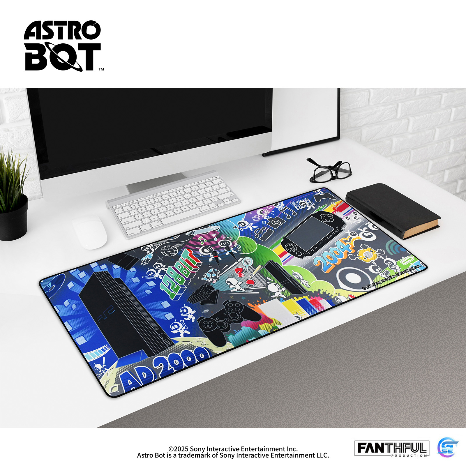 Astro Bot 宇宙機器人 桌墊-PS2版