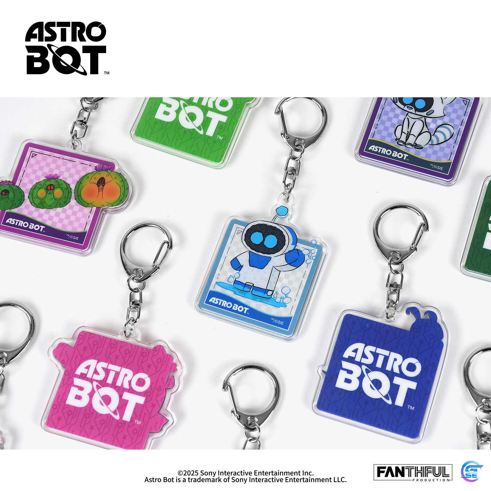Astro Bot 宇宙機器人 壓克力掛飾盲盒 (整盒10款)