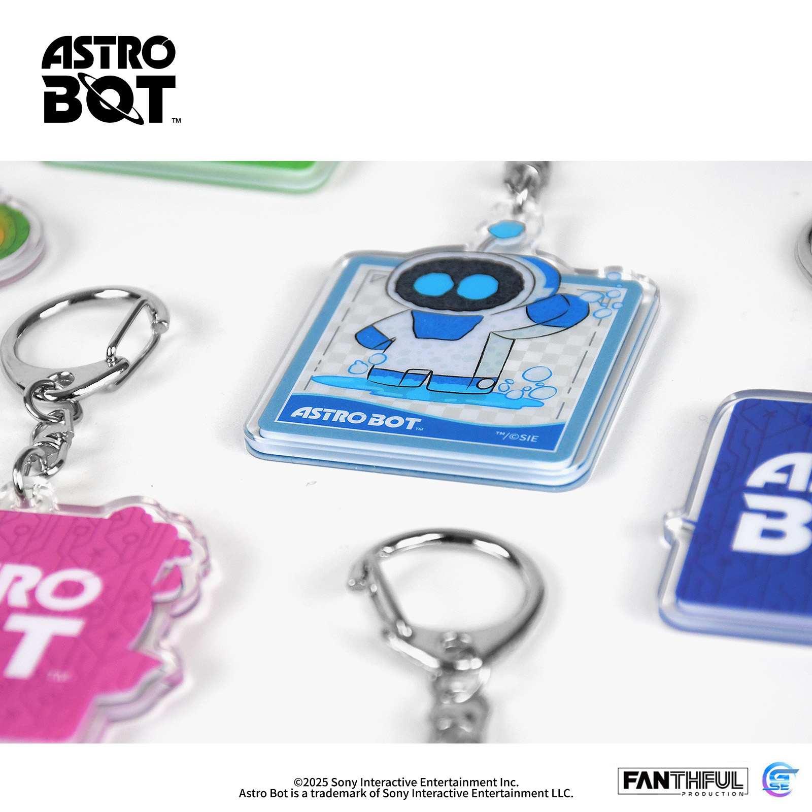 Astro Bot 宇宙機器人 壓克力掛飾盲盒 (整盒10款)