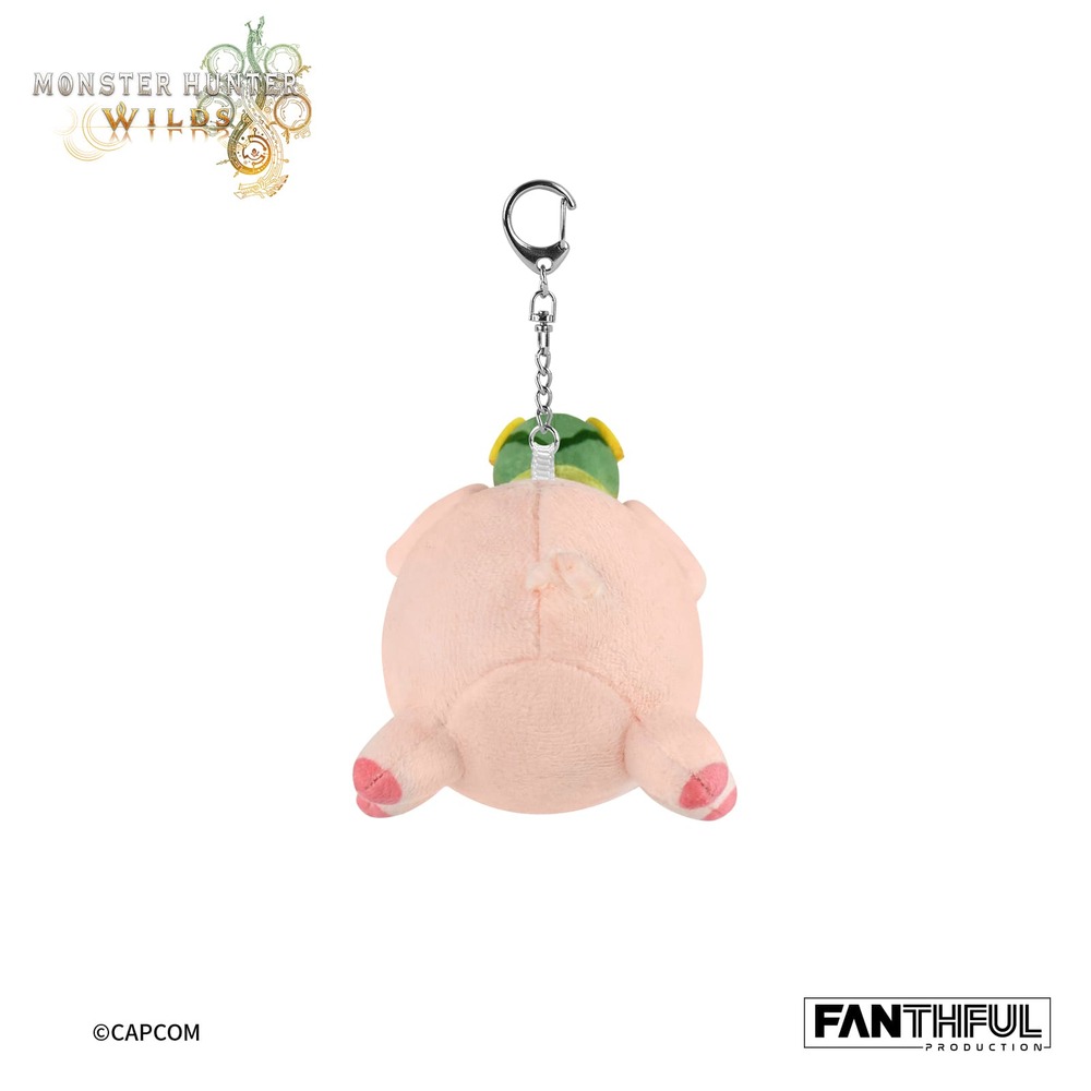 ⟪魔物獵人 荒野⟫-毛絨吊飾 [噗吱豬](預購5.15發售)