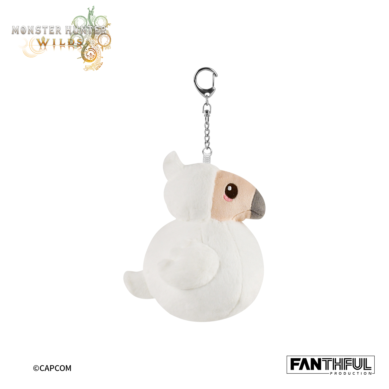 ⟪魔物獵人 荒野⟫-毛絨吊飾 [鷺鷹龍寶寶](預購5.15發售)