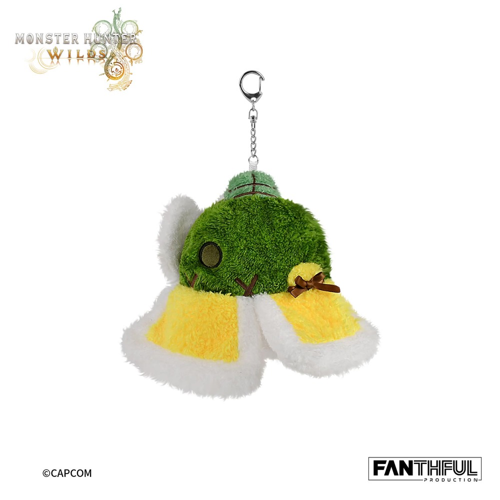 ⟪魔物獵人 荒野⟫-毛絨吊飾 [艾露貓帽子](預購5.15發售)