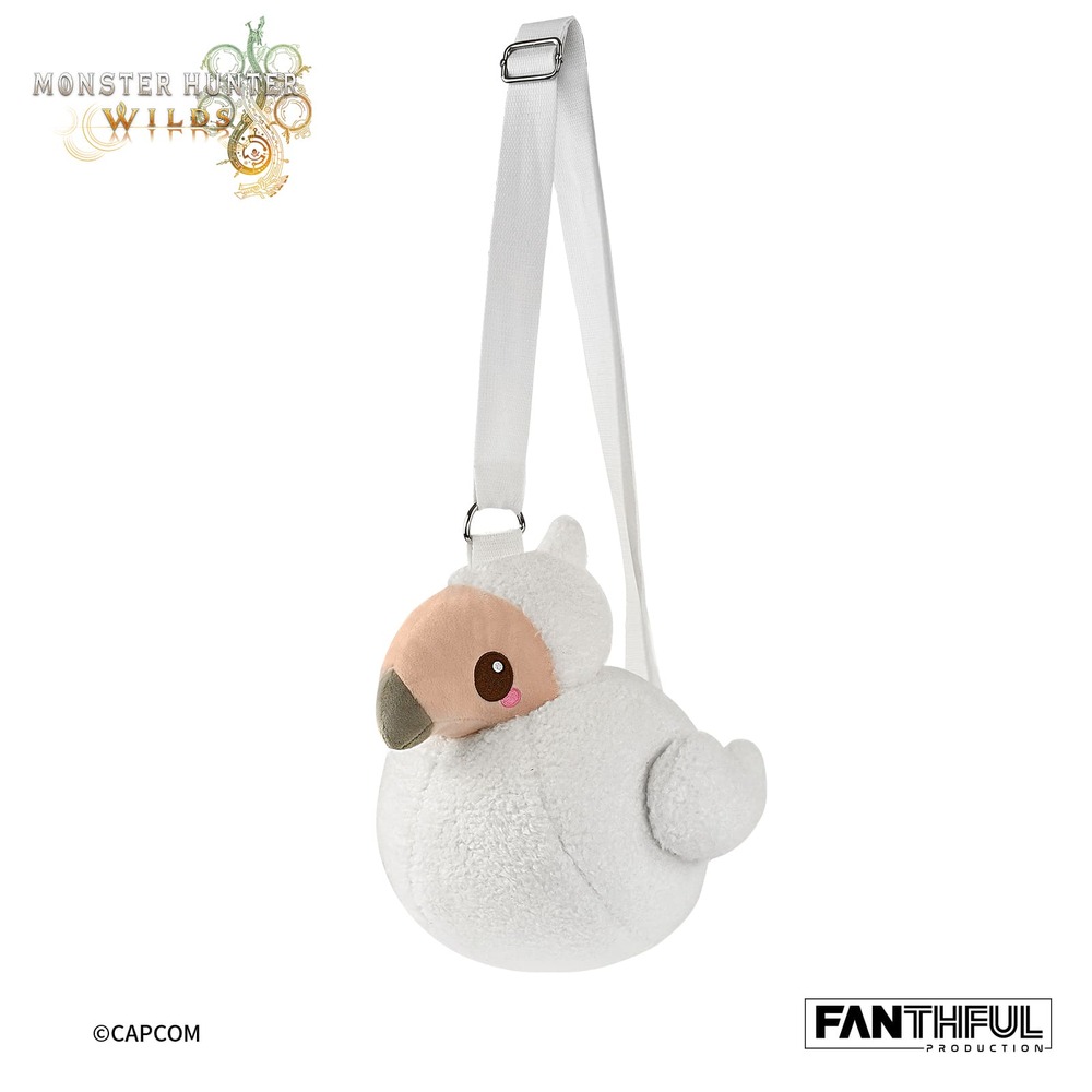 ⟪魔物獵人 荒野⟫-毛絨包 [鷺鷹龍寶寶](預購5.15發售)