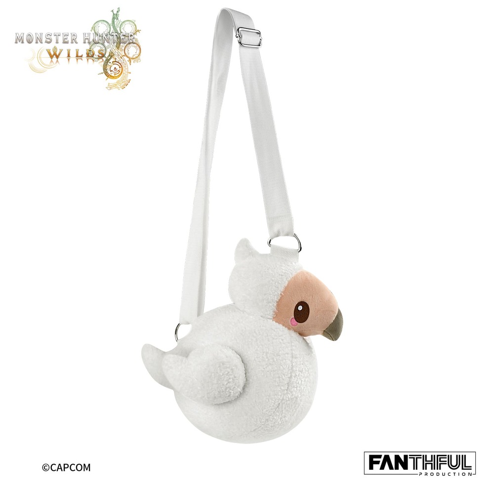 ⟪魔物獵人 荒野⟫-毛絨包 [鷺鷹龍寶寶](預購5.15發售)