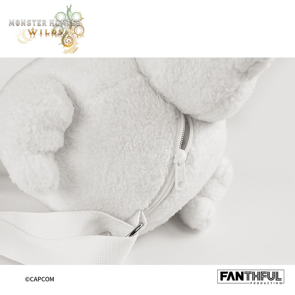 ⟪魔物獵人 荒野⟫-毛絨包 [鷺鷹龍寶寶](預購5.15發售)