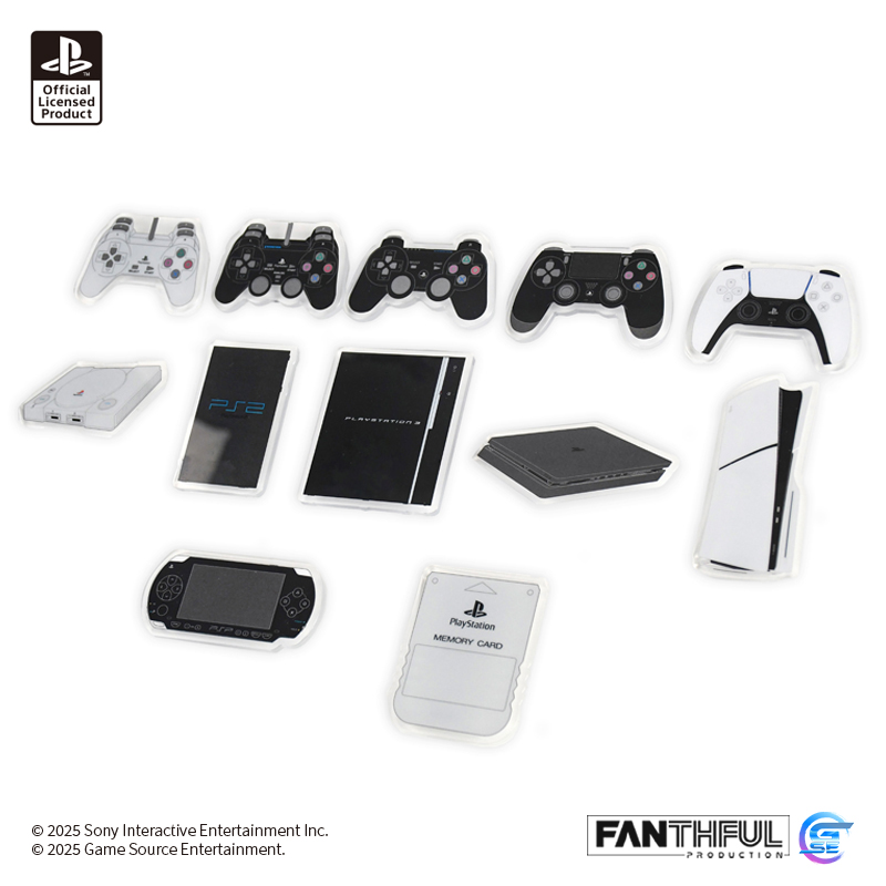 PlayStation® 壓克力別針徽章盲盒 [全12款] (預購2026.2.6發售)