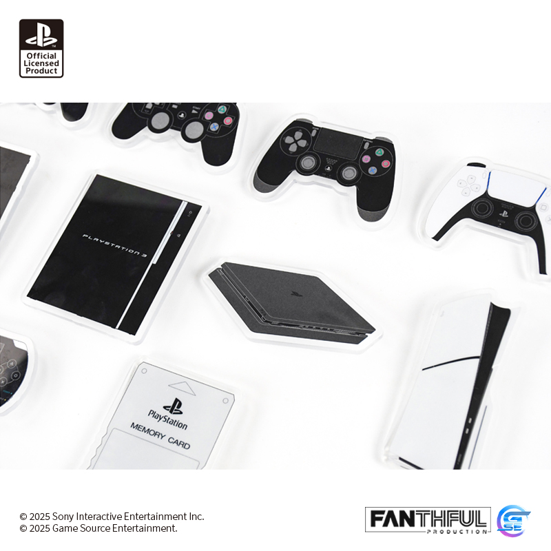 PlayStation® 壓克力別針徽章盲盒 [全12款] (預購2026.2.6發售)