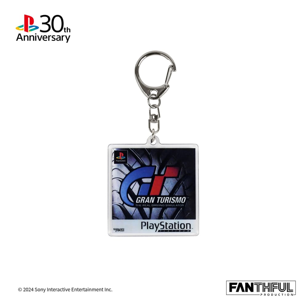 PlayStation® 30周年 壓克力鑰匙圈盲盒 (整盒8款)