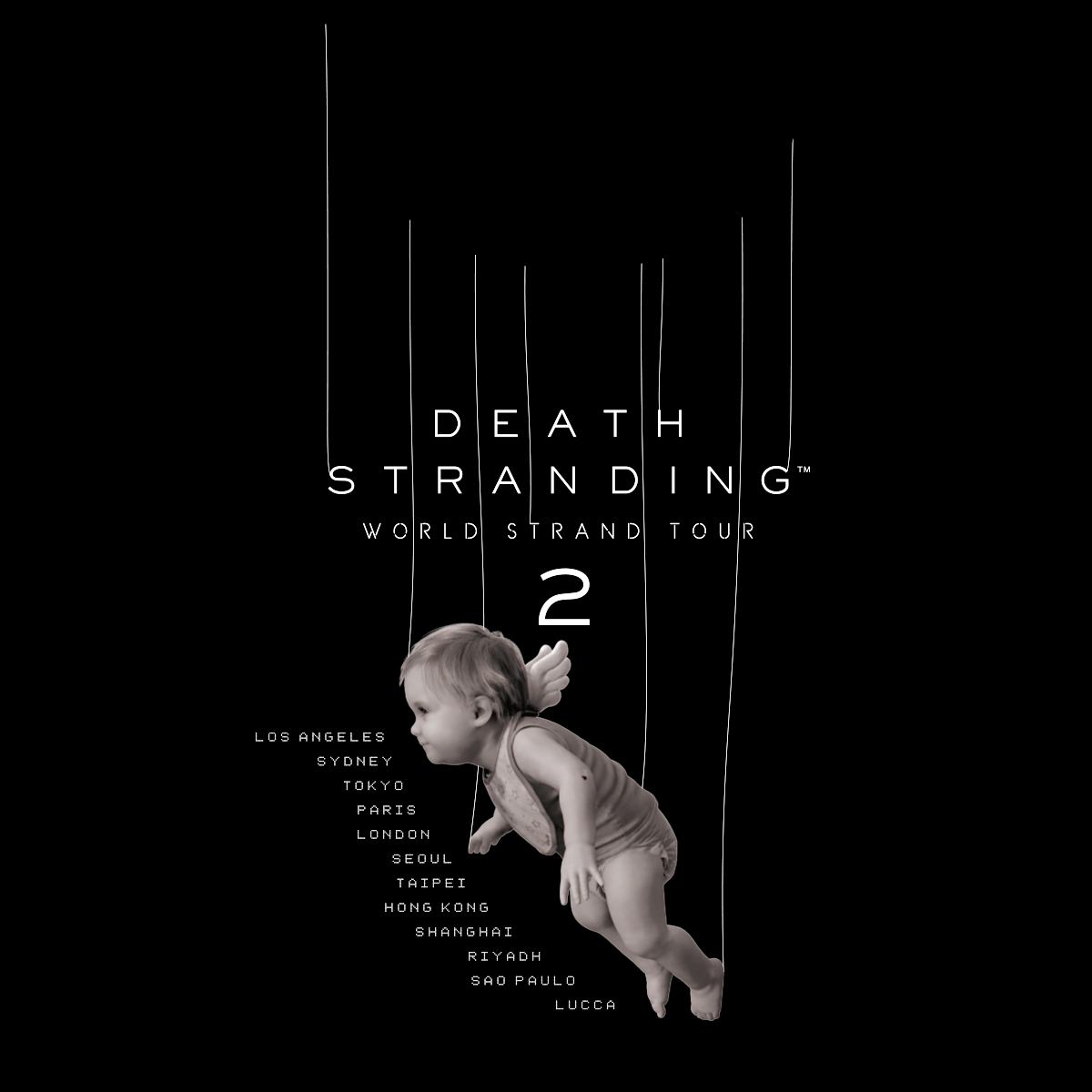 DEATH STRANDING 2 World Strand Tour T恤-L