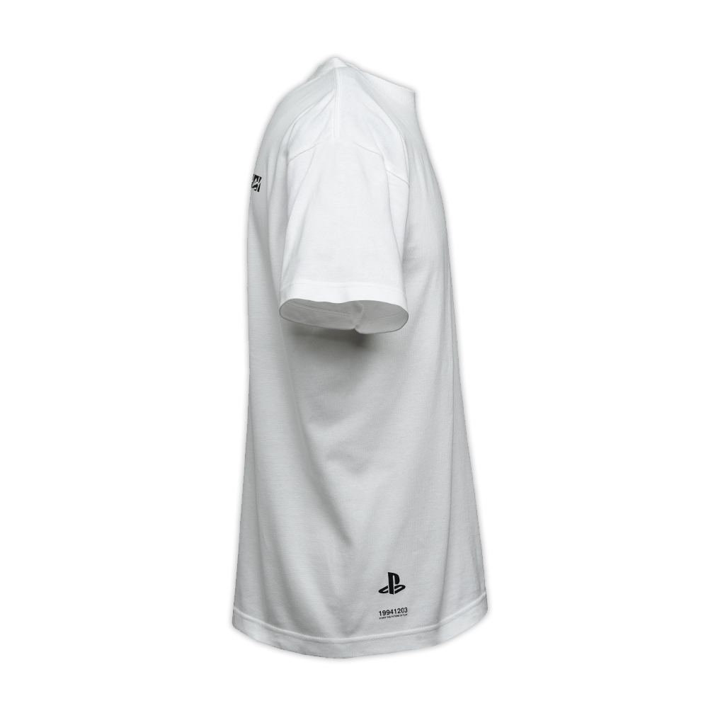 PlayStation噴繪藝術T恤-白-M