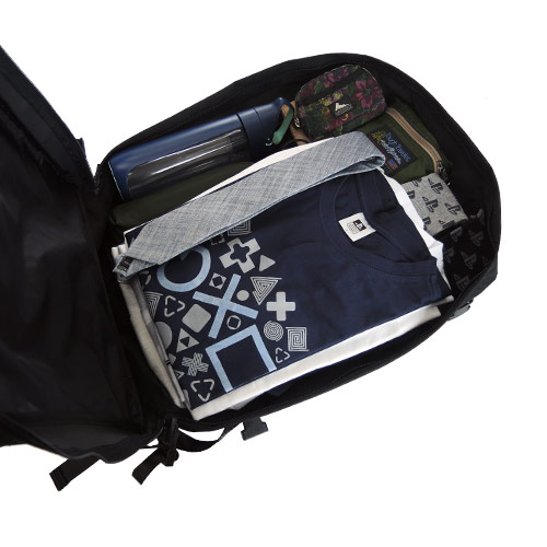 PlayStation防潑水後背包+主機防震收納包