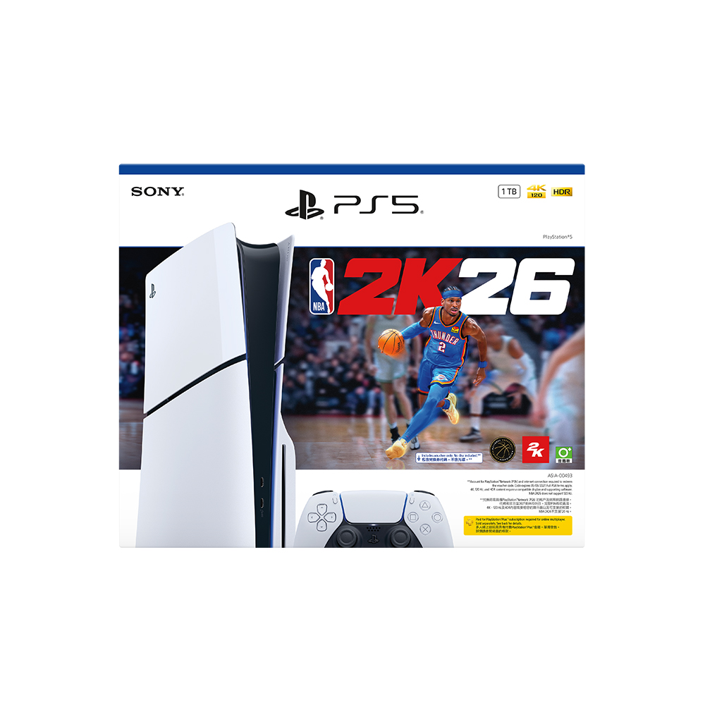 PlayStation®5主機－《NBA 2K26》組合包
