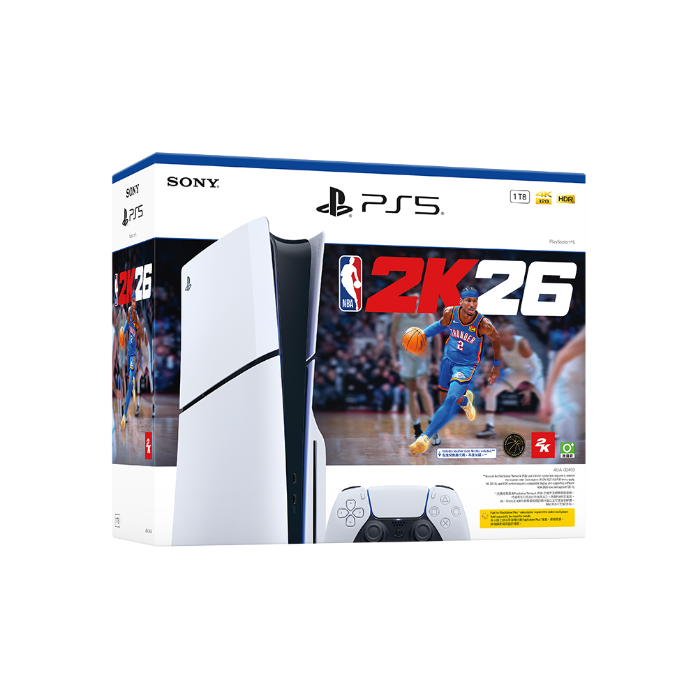 PlayStation®5主機－《NBA 2K26》組合包
