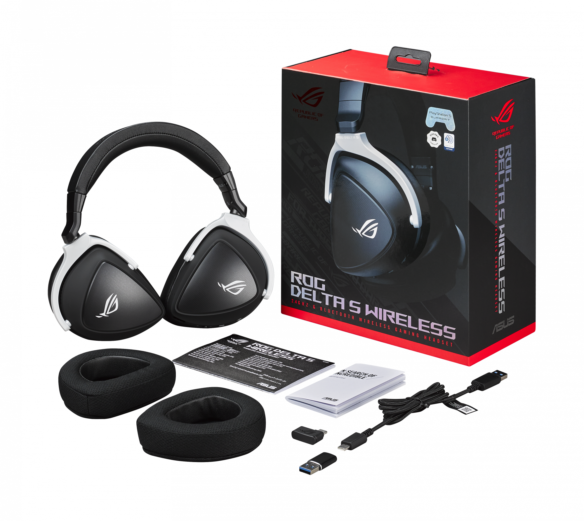 華碩ROG Delta S電競無線耳機