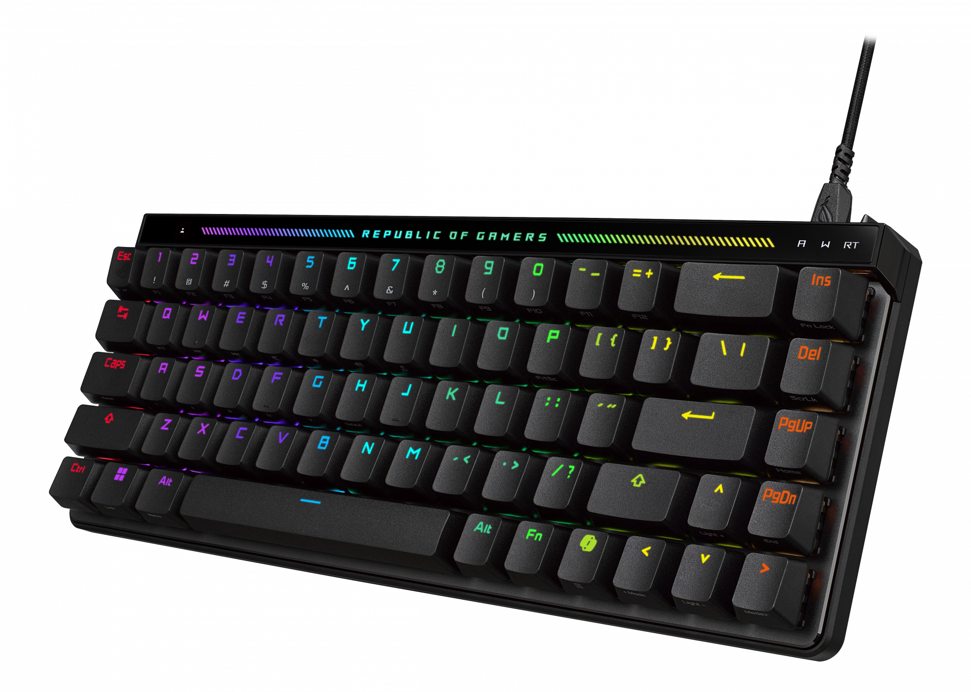 華碩ROG FALCHION ACE HFX有線電競鍵盤-磁軸